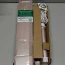 Conair Double Ceramic 1 -Inch Long Barrel Curling Iron, 1 -Inch Barrel Creates Soft Waves, Hair Waver for Use on Medium & Long Hair, White/Rose Gold