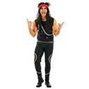 fun shack Mens 80s Rocker Costume Men, Rocker Halloween Costume Men, 80s Rock Costume Men, 80's Rocker Costume Men, Size M