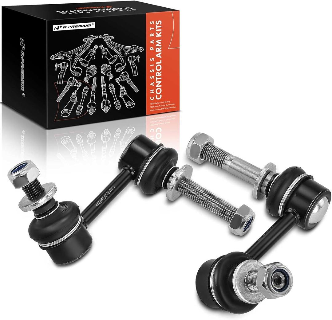A-Premium 2 x Front Sway Bar Links Stabilizer Bar Links, Compatible with Lexus IS250 & IS350 2009-2015, GS300 2006, GS350 & GS450h 2007-2011, GS430 2006-2007, GS460 2008-2011