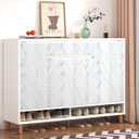 Modern Peel and Stick Wallpaper White and Blue Striped Wallpaper Boho Contact Paper 17.3''393'' Self Adhesive Wall Paper Removable Line Wallpapers Decorative for Bedroom Bathroom Cabinets Dcor