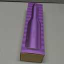 2-in-1 Hair Straightener & Curler, 2 Inch Plate, 8.5" Extra-Large Ceramic Iron with 20M Anions (Purple)