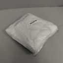 CaliTime Throw Pillow Covers Decorative 26 X 26 Inches Pack of 2 Cozy Chenille Cushion Cases for Couch Sofa Bed Living Room Home True White