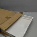 ROSSIE HOME Wood Bed Tray with Phone Holder, Extra Large Lap Desk for Laptops up to 17.3 Inches White Style No. 78104