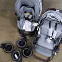Graco Premier Merge Travel System, Stroller Car Seat Combo, Includes SnugRide SnugFit 35 LX ICS, Midtown