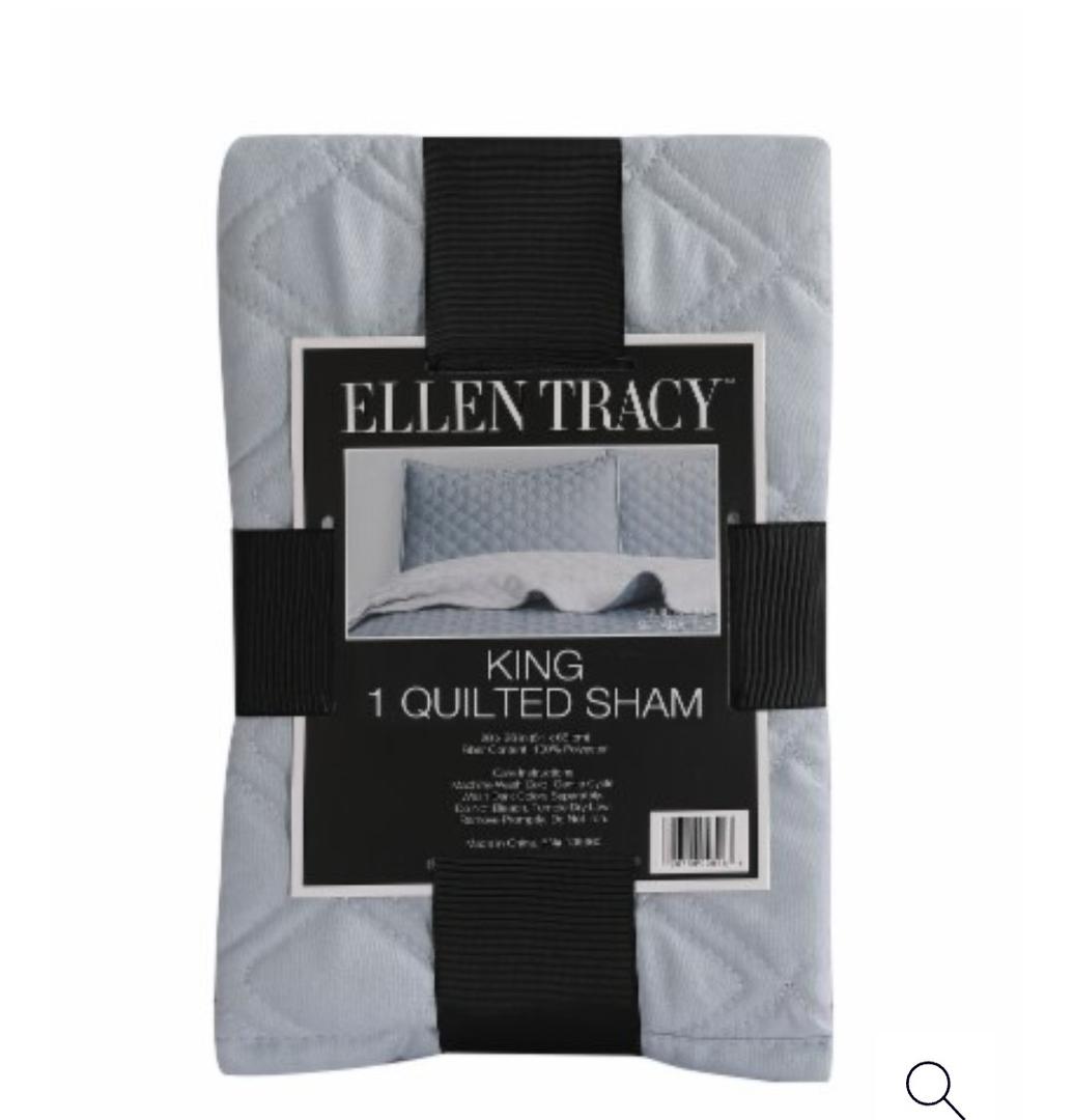 Ellen Tracy™ Solid Single King Quilted Sham