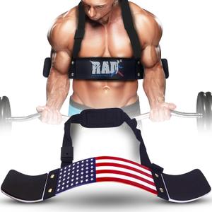 RAD Arm Blaster for Biceps & Triceps - Build Powerful Arms with Bicep Blaster Curl Support Isolator - Bicep Curl Machine