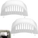 2 Pcs 108D79 Garage Door Opener Light Lens Cover for Belt Or Chain Drive Operator K108D0079M, PD612K, PD212, PD610, Light Lens Cover - Replaces 108D0079