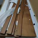 Gashell Wire Shelf Covers, Bamboo Wire Rack Covers for Pantry, Closet (5pcs, 38" W x 16" D)