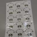 53 Pcs Christmas Face Stickers for Crafts Ornaments Large 5 Inch Small 3 Inch Vinyl Faces Eyes Pitcher Transparent Decals for Glass Drinking Cups Wood Decorations Balls Party Supplies (Face53)