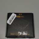 Mini Coffee Scale with Timer, 2kg/0.1g Precision Portable Espresso Scale, Rechargeable Pour Over Scale with Type-C,Flow Rate Mode, g/oz/ml, LED Display, Tare Function, Silent Mode