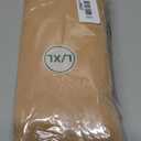 Bestjybt 3 Pairs Compression Socks for Women & Men Circulation 15-20 mmHg Support Socks for Athletic Running Cycling (US, Alpha, Large, X-Large, Regular, Regular, Beige)