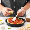 6 Pieces Silicone Spatula Set, Food Grade Rubber Spatula with Ergonomic Grip, Rubber Spatulas Silicone Heat Resistant Spatula Set for Kitchen Use, BPA Free Dishwasher Safe