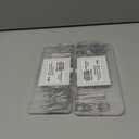 2 x Cotter Pin Assortment Kit,Hincell 302pcs 13 Size Cotter Pins Assortment Kit 304 Stainless Steel R Clips Hardware Pins & Hairpin Cotter Pins Set for Trucks, Engine Repair