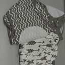 Preemie Swaddles 4-7 lbs - 3-Pack Premature Babies Swaddle Sleep Sack - Organic Cotton - Premature Infant Sleeping Sack - Easy Adjustable Baby Swaddle Blanket Wrap (Galaxy) (Grey)