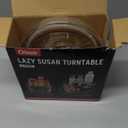 Oizeir Lazy Susan Turntable (2-Pack) - Clear Acrylic, Rotates 360 Degrees, Easily Organize Your Fridge, Cabinet or Counter - Carousel Storage for Food, Spices, Cosmetics