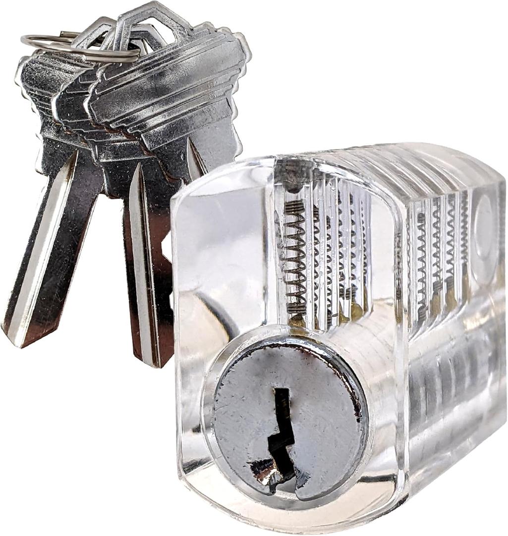 Summit Doorware Transparent Lock  Educational Training Aid & Locksport Puzzle