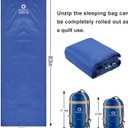 ECOOPRO Warm Weather Sleeping Bag - Portable, Waterproof, Compact Lightweight, Comfort with Compression Sack - Great for Outdoor Camping, Backpacking & Hiking-83 L x 30" W Fits Adults, 2.9 X 1.6 X 12.2"