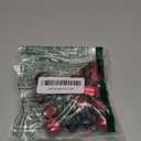 Lug Nut Covers, 17mm Wheel Lug Nut Covers Caps with Removal Tool, Wheel Center Bolt Decoration, Universal for Cars, Trucks, SUVs (Red)