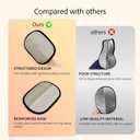 EKoo 2 Pcs Pet Hair Remover Glove-Reusable Pet Grooming Glove Electrostatic Pet Hair Removal Gloves for Removing Cat & Dog Hair from Furniture, Car Seats, Bedding, Carpets, and Clothes