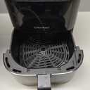 Chefman Air Fryer  4 QT Compact Airfryer for Quick & Easy Meals, Features Hi-Fry Technology for Extra Crisp, Easy-View Window, Touch Controls with 4 Presets, Nonstick & Dishwasher Safe Basket - Black