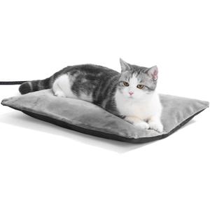 Outdoor Heating PadHeating Pet Bed for Small, Medium, Large and Dogs/Cats - Auto Temperature Control Outdoor Heated Pet Pad. (M -16 x 12 inch)