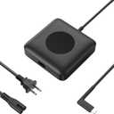 65W Type-C Bike+ Power Adapter Charger Compatible with Peloton Bike Plus PLTN-TTR01 PL-02 FSP065-APDC8R01 with Peloton Plus Power Cord Replacement 20V/3.25A USB-C Power Bike Supply Charger