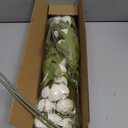 VIERENA 6 Pcs Faux Silk Peony Artificial Flowers for Vase -27", Bulk Fake Peonies Branches with Stems for DIY Bouquet Centerpieces Wedding Fillers Arrangements Shower Decorations (Cream)