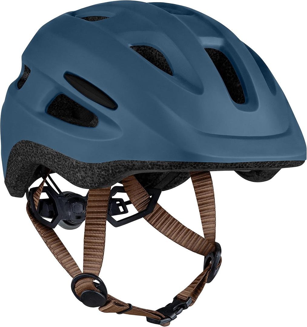 Retrospec Scout Toddler Bike Helmet - Kids Bike Helmet Multi-Sport Protection, Premium Safety & Ventilation, Adjustable Kids Helmets, Matte Navy, Kids 49-53cm 