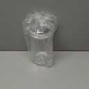 34oz Acrylic Storage Jar, Airtight Lid with Silicone Sealing Ring, Ideal Canister Container for Sugar, Tea, Spices, Herbs, Shells, Bath Salt, Christmas Decorative Apothecary Jars (Standard 1000 ml)