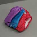 wegreeco Washable Reusable Premium Female Dog Diapers, Medium Large Small Dog Doggie Puppy & Doggy Diapers Female,Period Panties in Heat (Pack of 3, Medium) (Medium (12"-15" Waist), Bright Color)