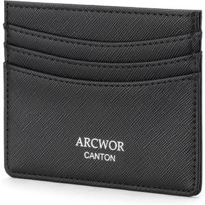 Slim Wallet Minimalist Front Pocket RFID Blocking Men and Women Leather Wallets
