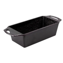 Lodge Cast Iron Loaf Pan 8.5x4.5 Inch, Black