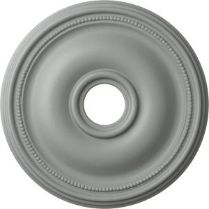 18 1/8"OD x 3 3/4"ID x 1 1/8"P Bradford Ceiling Medallion (Fits Canopies up to 4 3/8")