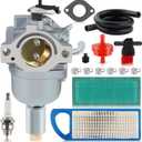 Carbhub 594593 Carburetor Replacement for 594593 591731 796109 796078 590400 31H777 Carb 14.5HP - 21HP with 797008 677014 697634 697153 Air filter 72347GS Spark plug- 594593 Carburetor