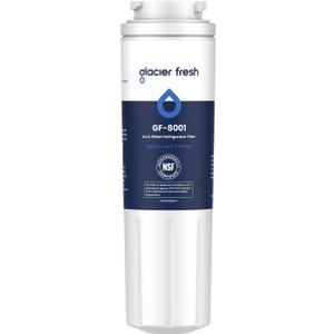 GLACIER FRESH UKF8001 Compatible with Whirlpool Refrigerator Water Filter 4, EDR4RXD1, EveryDrop Filter 4, 4396395, Maytag UKF8001, UKF8001AXX, WHR4RXD1, KAD4RXD1, 46-9006, Puriclean II, Pack of 1
