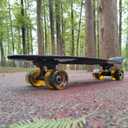 Skateboards Complete 26 Inches Bigger Long Skateboard for Kids Teens Adults Beginners