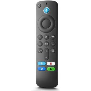 Replacement Voice Remote Control Compatible with TV Stick,TV Cube, and Insignia/Toshiba/Pioneer Smart TVs
