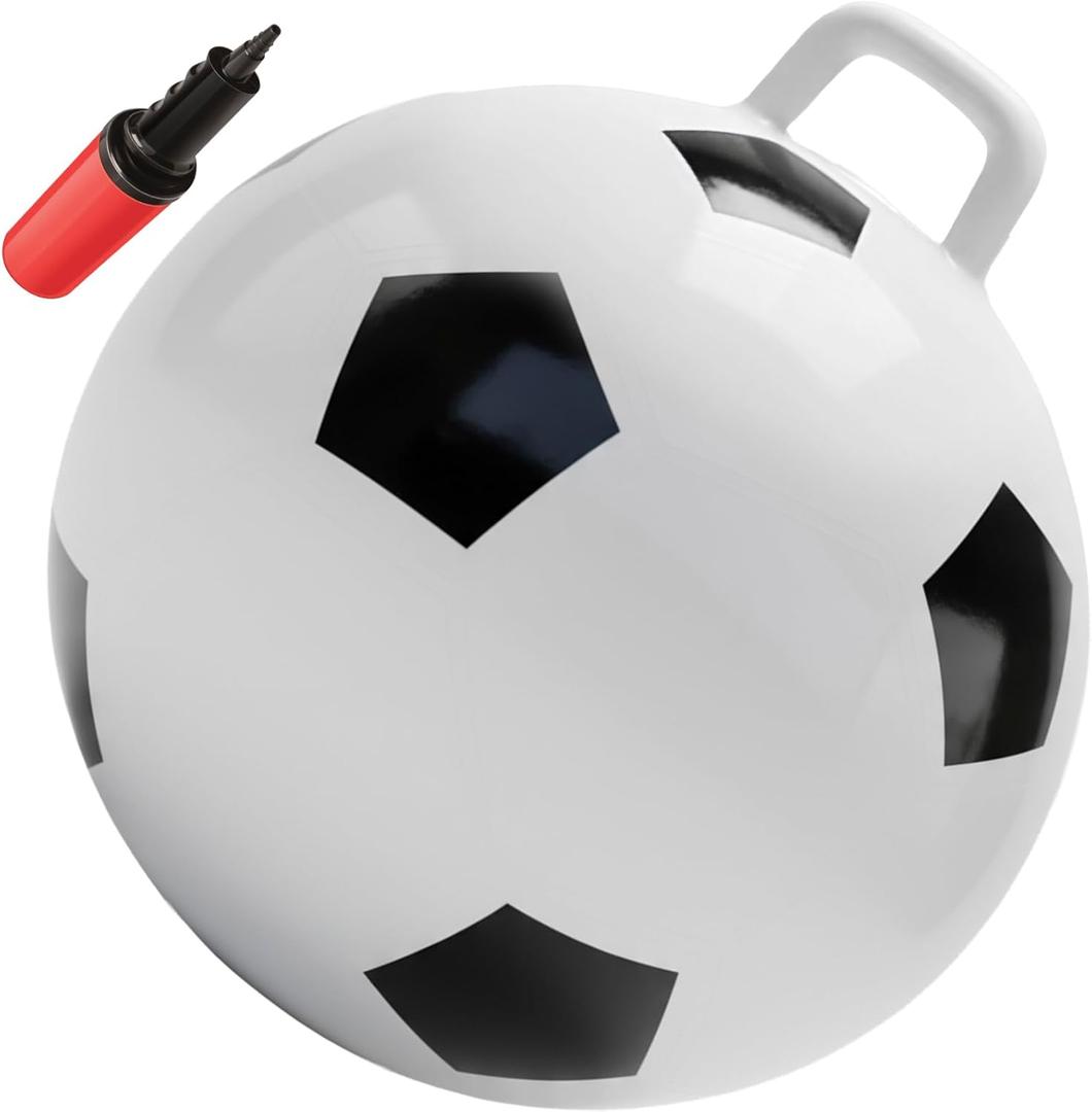 WALIKI Hopper Ball Toy for 3 4 5 and 6 Year Old Boys | 18 Soccer Ball for Team Challenges & Family Fun | Perfect Outdoor Toy