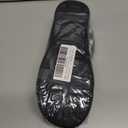 UBFEN Womens Mens Slippers Memory Foam Comfort Fuzzy Plush Lining Slip On House Shoes (5-6 Women/3-4 Men, White Black)