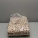 8x10 Area Rug Machine Washable Rug for Living Room Print Braided Indoor Floor Cover Stain Resistant Non-Slip Farmhouse Solid Printed Textured Carpet for Home Decor, polyester (Linen)