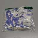 Skylety 1/2 Half Birthday Decorations 6 Months Outfit Baby Banner Cupcake Topper Triangle Flag Banner Confetti Balloons Cake Topper for Girl Boy Half Year Birthday Party Photoshoot Props(Dark Blue)