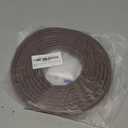 Brown Rubber Weather Stripping Door Seal Strip, D Shape Door Weather Seal Strip, SelfAdhesive Soundproofing Frame Insulation Tape for Doors Frame/Window Seal,Blocks Cold Drafts Noise