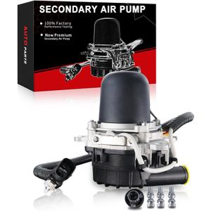 Secondary Air Injection Pump Smog Pump Replacement 2011 2012 2013 2014 2015 for:-Toyota Tacoma 4.0L V6 A/T 2WD/4WD Double Cab 4.0L M/T 2WD/4WD LARGE CAB OE# 17610-0W020, 17600-0P040, 176100W020