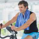 Cooling Towels - 8 Pack Cooling Towel(40"x12"), Cooling Towels for Neck and Face, Microfiber Soft Breathable Cooling Towel for Hot Weather