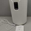 USHOWER Towel Warmers for Bathroom, 20L Large Towel Warmer Bucket for Spa, LCD Screen Display Time, Temperature, Auto Shut-Off Towel Heater Fits Two 40"x70" Oversized Towels, Blankets, Bathrobes, PJs (Plus, White & Black)