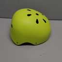 Kids Bike Helmet, Adjustable and Multi-Sport, from Toddler to Youth, (Large: 22.4" - 24.0", Yellow-green)