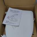 FVZ Bidet Toilet Seat Elongated Smart Heated Toilet Seat with Warm Water & Dryer, Feminine & Child Wash, Self-Clean Stainless Steel Nozzle, Adjustable Water Pressure, Slow Close Lid (Elongated)