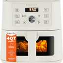Instant Pot 4Qt VORTEX 6-in-1 Mini Air Fryer, Custom Program Options, Air Fry, Broil, Roast, Dehydrate, Bake, Reheat, Sea Salt, 4 Quarts