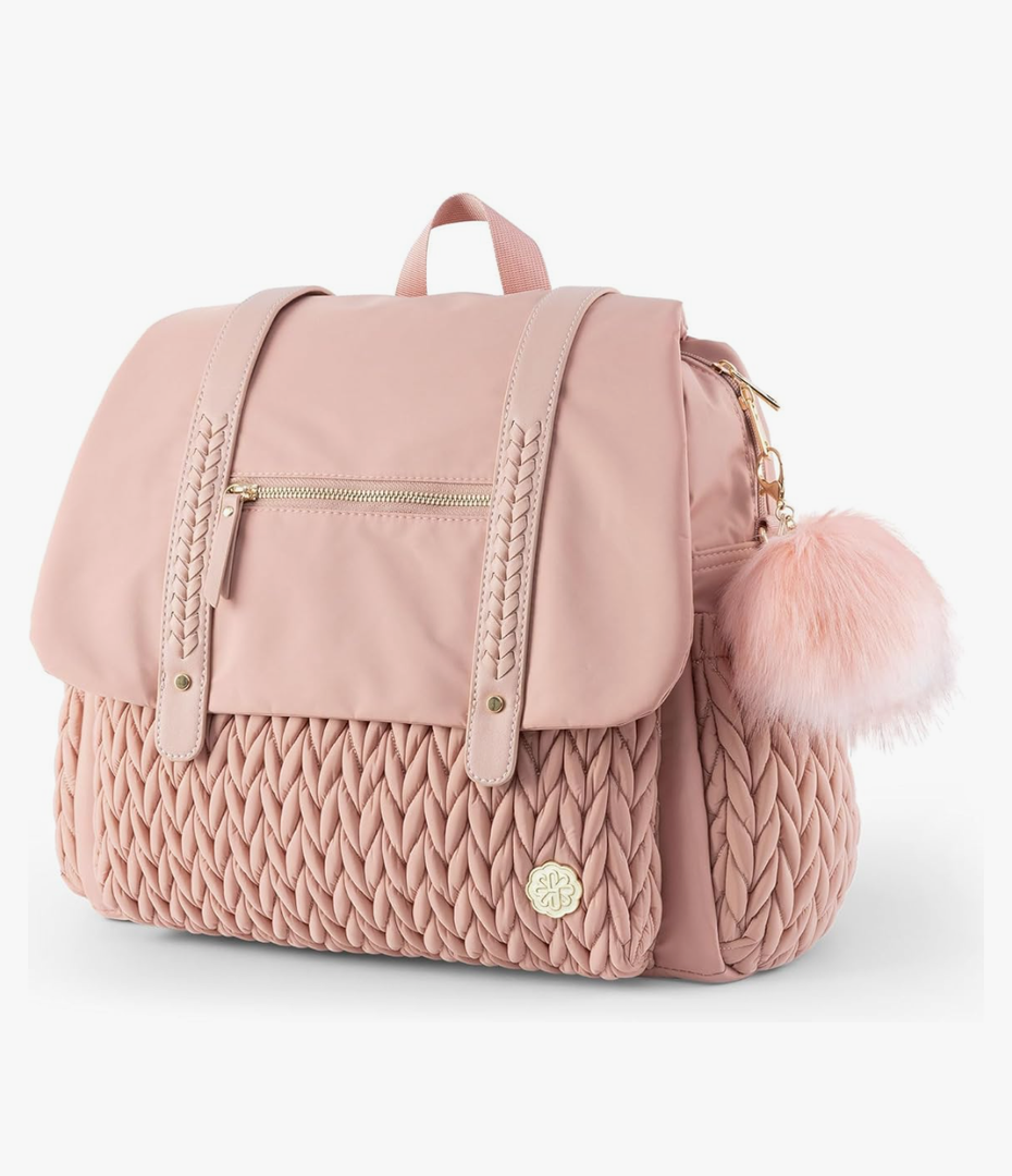 Diaper Bag BackPack Large Capacity Travel Mommy Bag Waterproof and Stylish with Changing Pad Baby Bag for Women and Girls