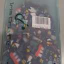 Adjustable Scrub Cap with Button, Satin-Lined Cotton Scrub Hat Sweatband, Elastic Working Hat Unisex, One Size (A-new Arrival Satin-lined Magic Teeth)